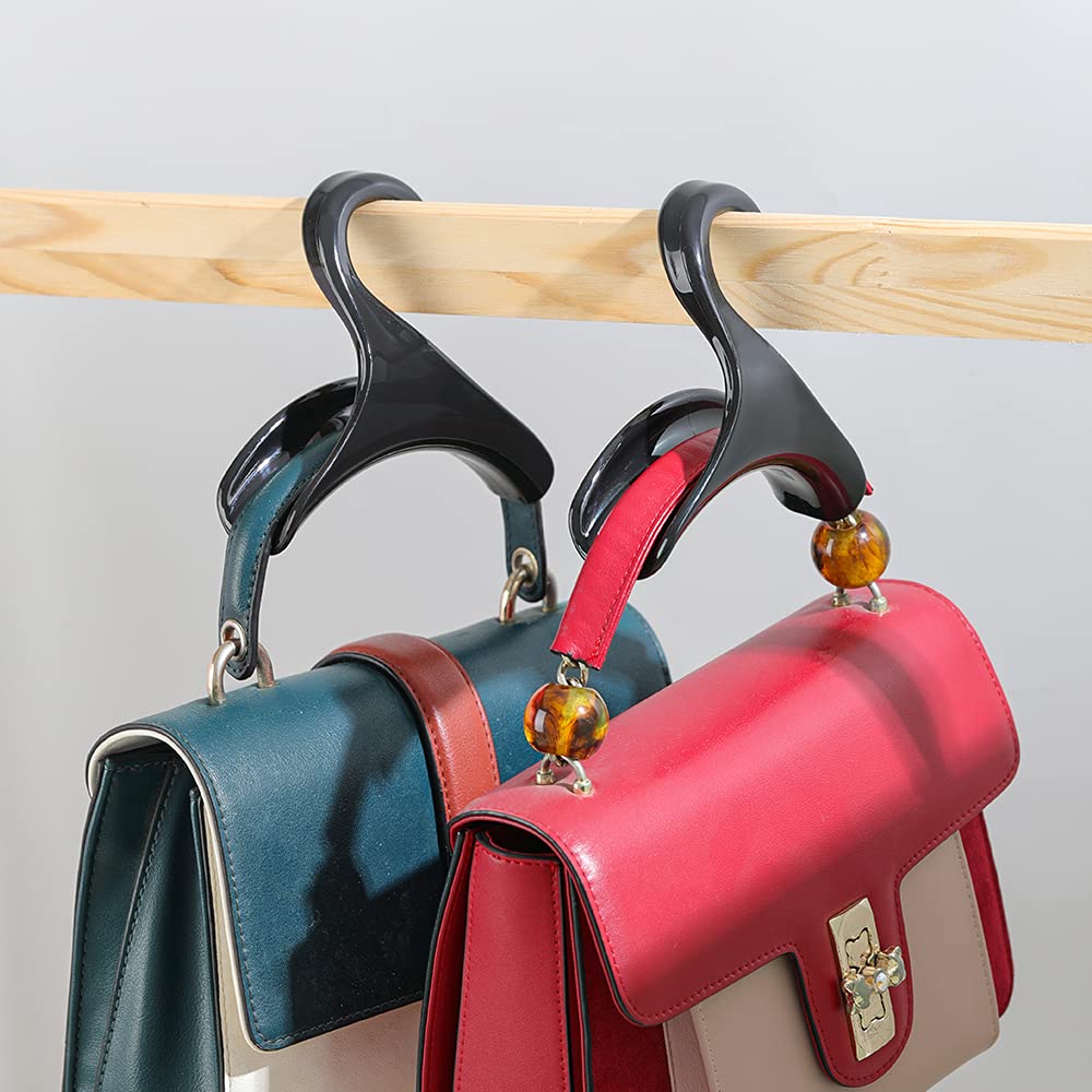 Premium Purse Hanger Hook - 2 Pack Bag Organizer for Handbags, Backpacks & Totes | Space-Saving Closet Storage Solution | Perfect for Bedroom, Closet & Travel Organization