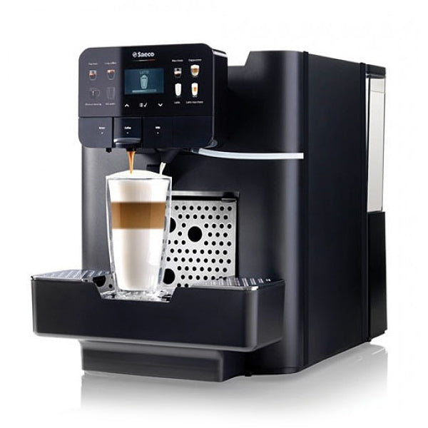 Saeco Area OTC HSC Automatic Espresso Coffee Machine - Super Automatic Bean to Cup Coffee Maker with Milk Frother for Home & Office Use