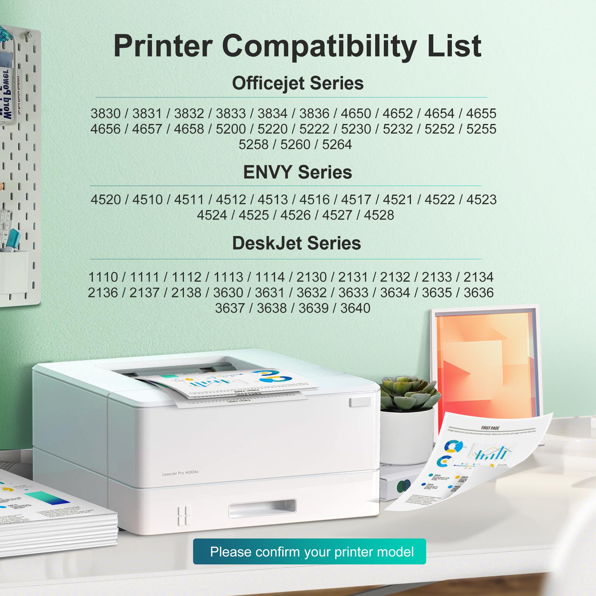 HP 63XL Black Ink Cartridge Replacement - High Yield Compatible with HP OfficeJet 3830 4650 4655 5255 5258 5200 3833, Envy 4520 4512, DeskJet 1112 2130 3630 3633 Printers (2 Pack) - Perfect for Home Office Printing, School Projects & Business Documents