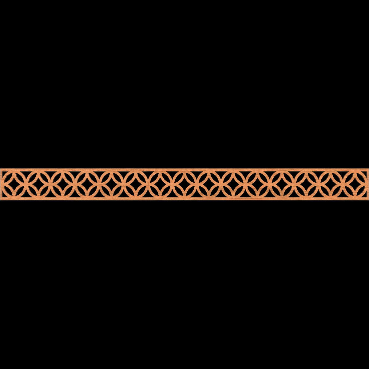 Crosby Fretwork Moulding - Decorative Wood Trim for Home & Furniture DIY Projects - Perfect for Cabinets, Doors, and Wall Accents