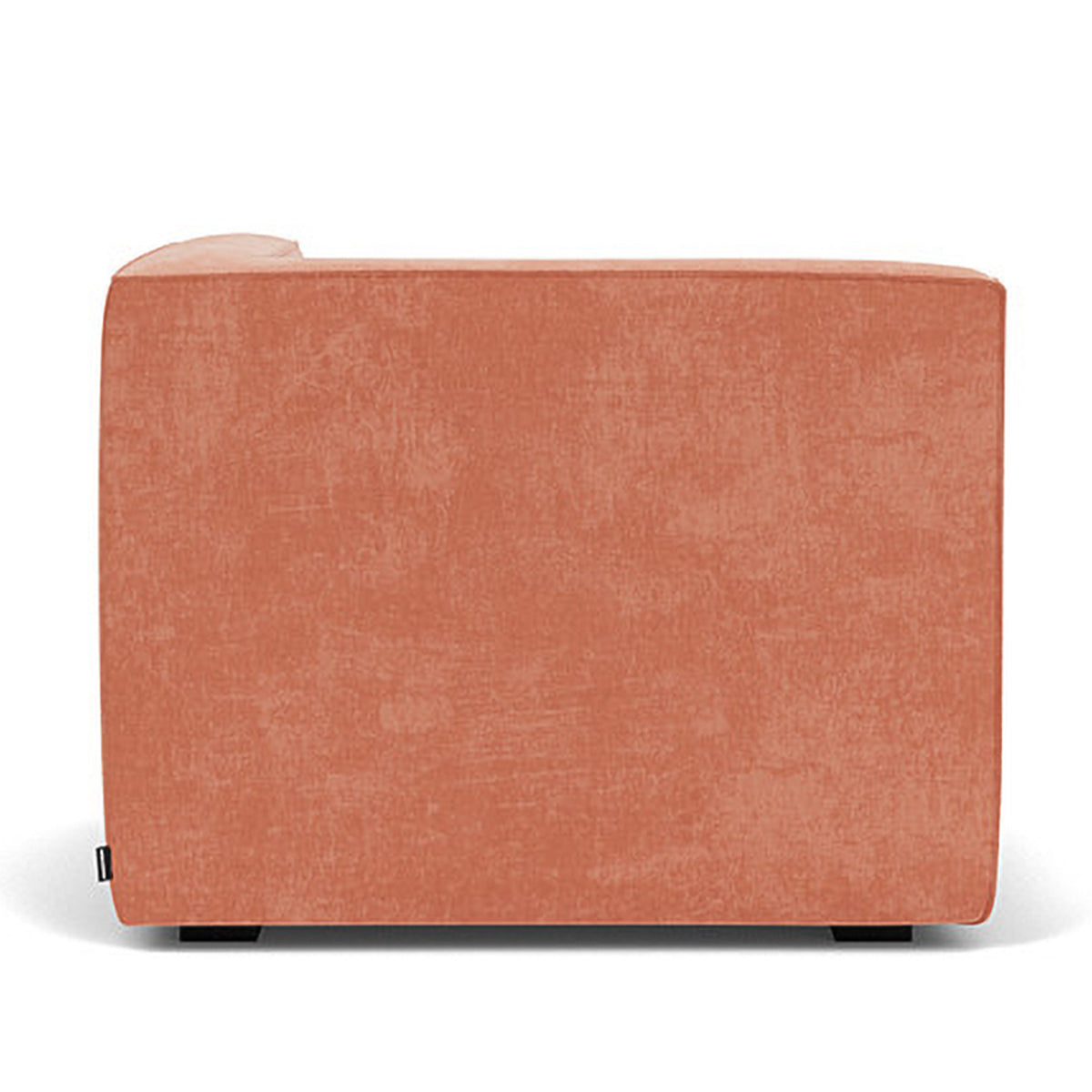 1-Seater Right Corner Modular Sofa in Durable Dane Fabric - Perfect for Small Apartments, Living Rooms & Cozy Spaces