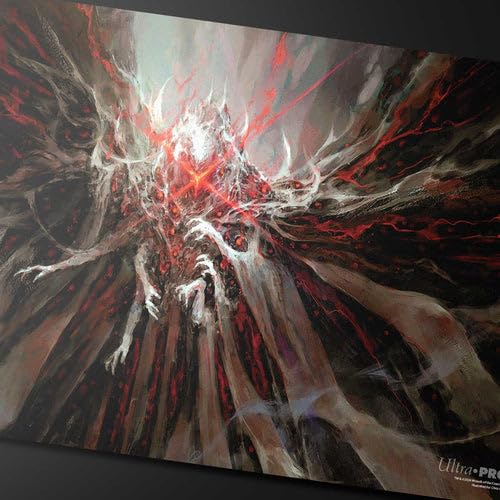 Ultra PRO MTG Duskmourn Playmat Featuring Valgavoth, Harrower of Souls - Magic: The Gathering Commander Game Mat, Non-Slip Mousepad & Desk Protector | Perfect for MTG Card Protection, Gaming Sessions & Office Use