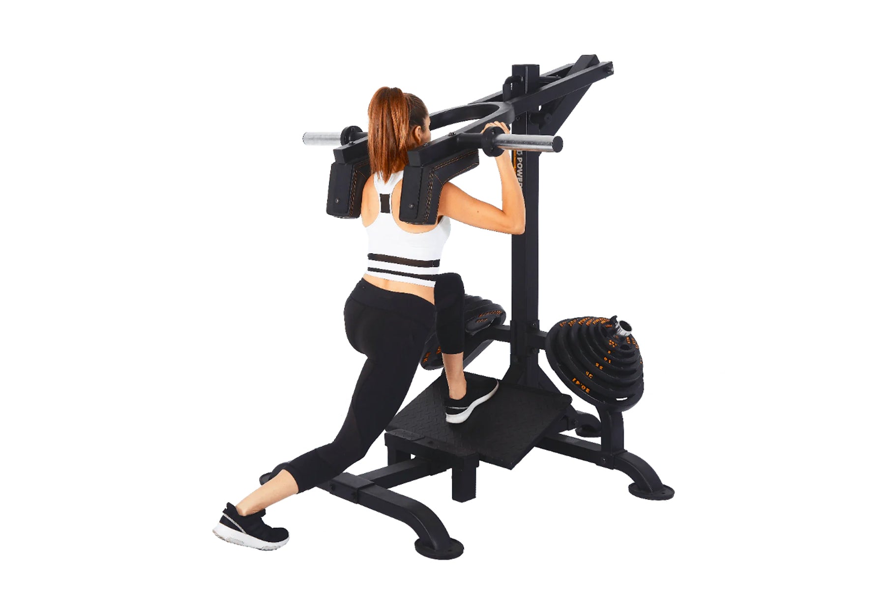 Powertec LeverGym Squat & Calf Assist Machine - Home Gym Strength Training Equipment for Leg Workouts | Perfect for Squats, Calf Raises & Lower Body Exercises