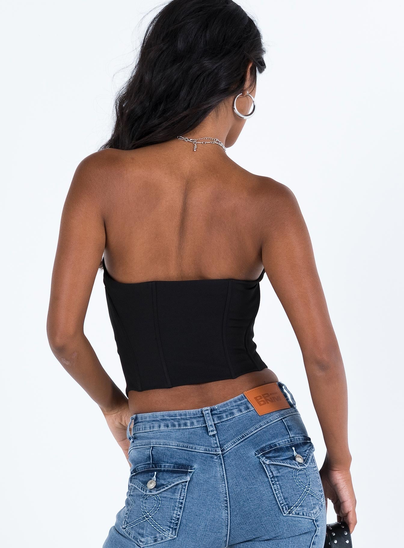 Archer Corset Top for Women - Sexy Black Corset Shirt for Gothic, Lingerie & Fashion Outfits | Perfect for Halloween, Cosplay & Night Out