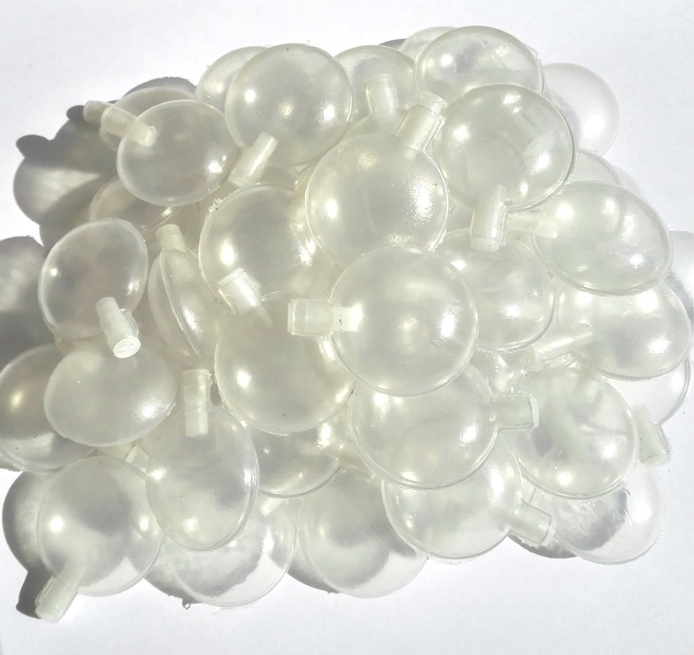 AKOAK 50-Pack 35mm Squeakers for Dog Toys - Pet Toy Repair Parts, Replacement Noise Makers for Puppy Chew Toys & Baby Teethers - Great for DIY Pet Toy Fixes & Craft Projects