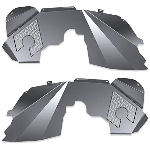 JL Front Inner Fenders for Falcon Shocks - Vented Design | Off-Road Vehicle Accessories | Perfect for Jeep Wrangler & Gladiator Trail Riding & Rock Crawling