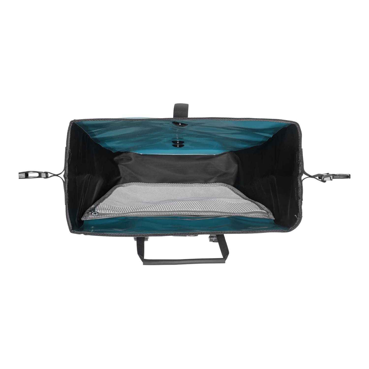 ORTLIEB F5309 Back-Roller Classic Waterproof Gym Bag - Unisex Adult Sports Duffel for Cycling, Travel & Workout (Petrol Black, One Size) - Perfect for Commuting, Gym & Outdoor Adventures