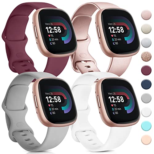 Wine Red/Rose Gold/Gray/White