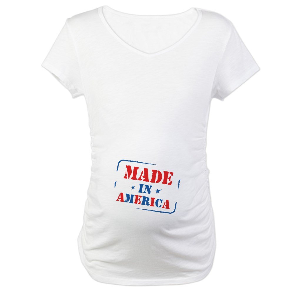 Made in USA Maternity T-Shirt - Comfortable Pregnancy Tee for Expecting Moms | Perfect for Baby Showers, Maternity Photos & Everyday Wear