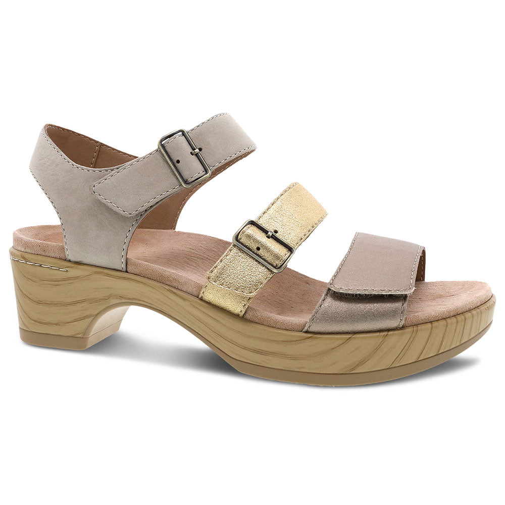 Malena Buckle Sandal Women's Casual Strappy Comfortable Walking Shoes - Perfect for Summer Outings, Beach Trips, and Everyday Wear