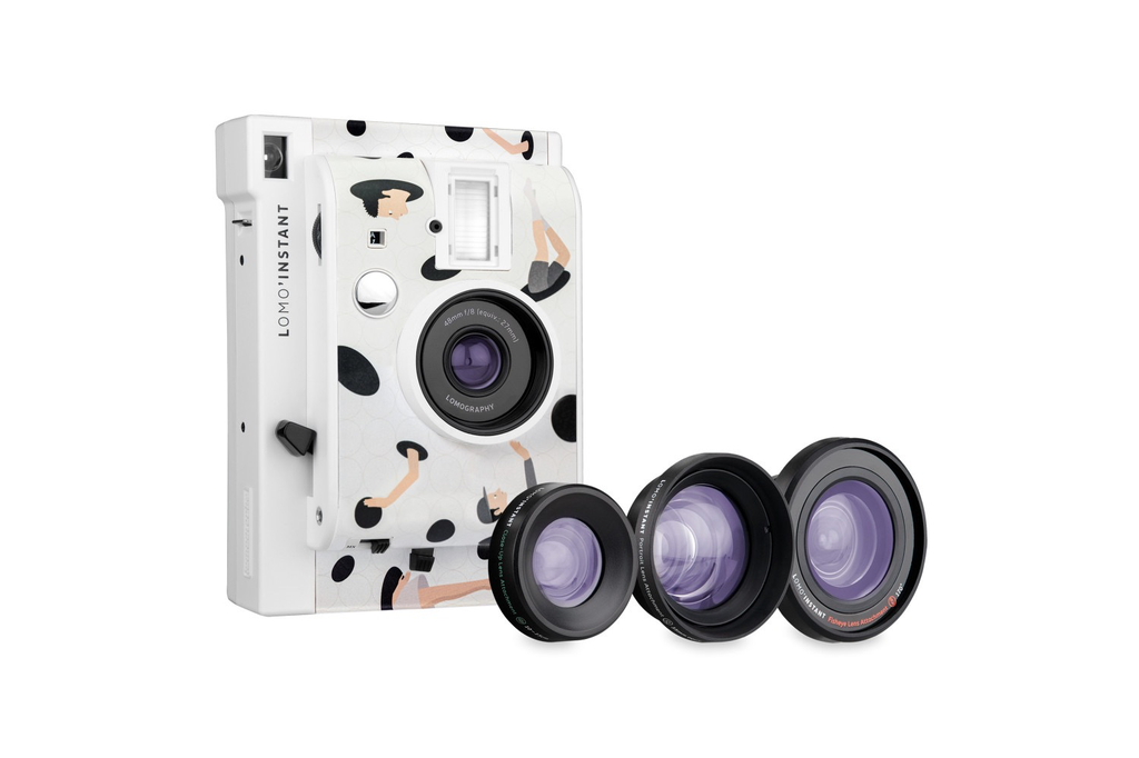 Lomo’Instant Camera and Lenses Gongkan Edition - Retro Instant Film Camera with Creative Lenses for Photography Enthusiasts - Perfect for Travel, Parties, and Artistic Shots