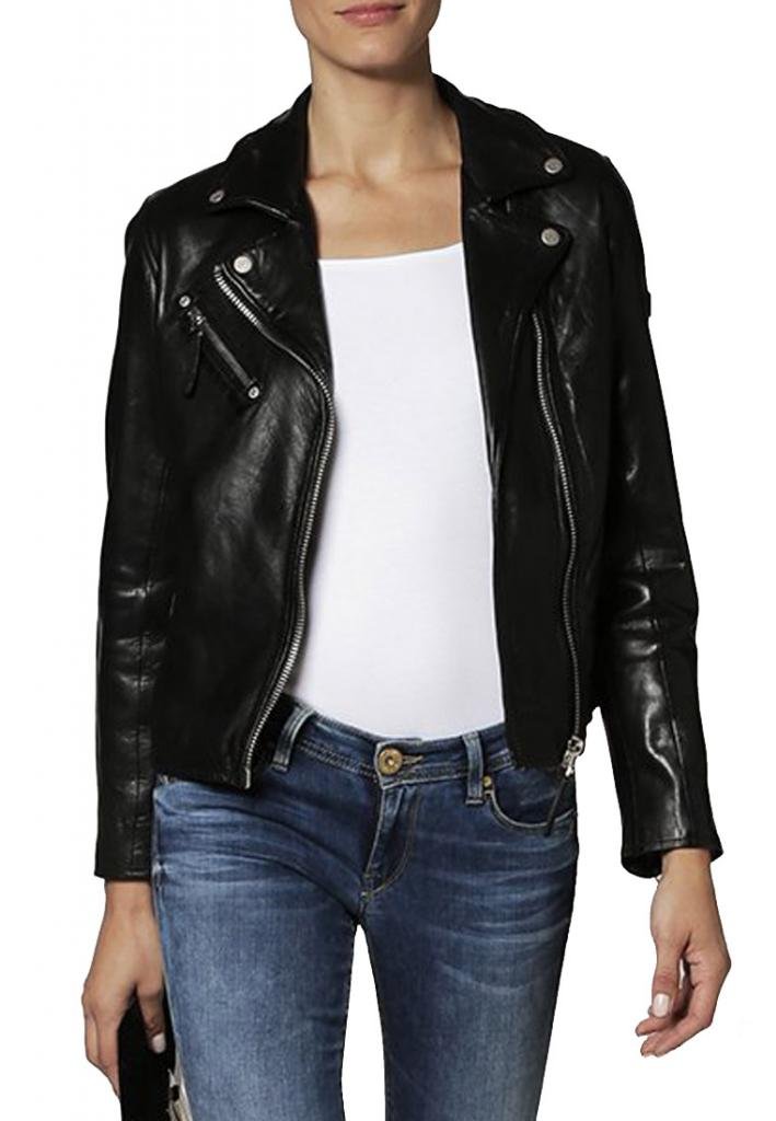 Premium Lambskin Leather Women's Black Jacket - Soft & Stylish Outerwear for Fall & Winter Fashion | Perfect for Casual Outings, Office Wear & Evening Events