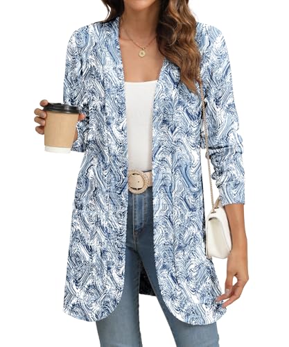 Ripple Blue White