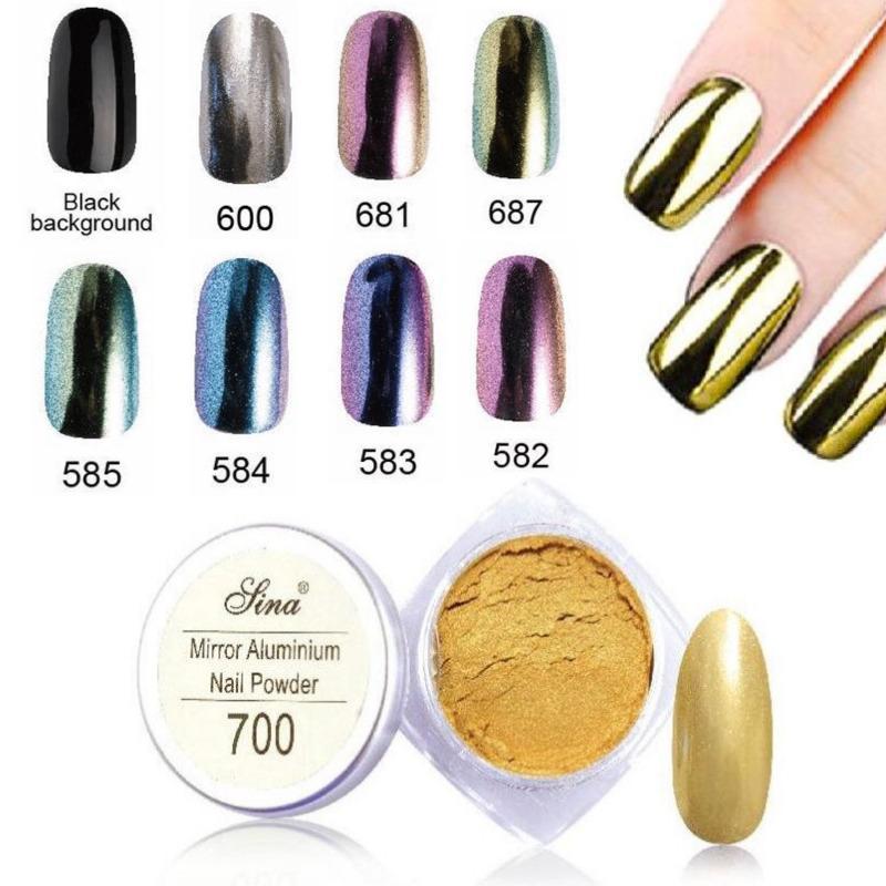 Premium Chrome Pigment Powder (1g Jar) - Metallic Finish for DIY Crafts, Resin Art, Nail Polish & Makeup - High-Quality Cosmetic Grade Pigment for Artists & Crafters