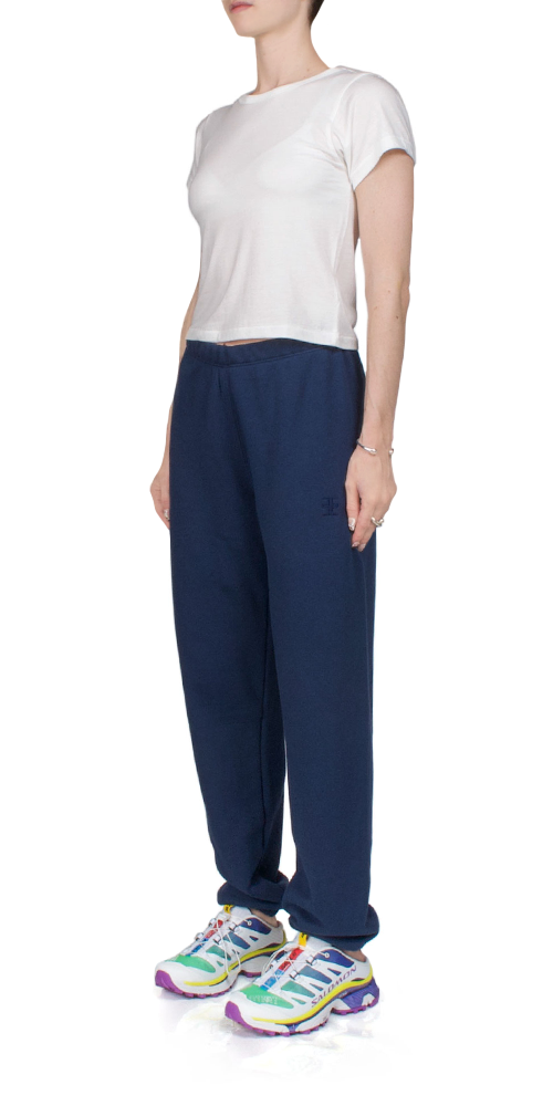 Classic Navy Sweatpants for Men - Comfortable Casual Lounge Pants for Home, Gym & Outdoor Activities