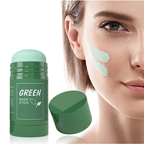 Reddhoon Green Tea Face Mask Stick - Blackhead Remover with Green Tea Extract | Deep Pore Cleansing & Oil Control for All Skin Types (Men & Women) | 1 Pack | Perfect for Daily Skincare & Travel Use