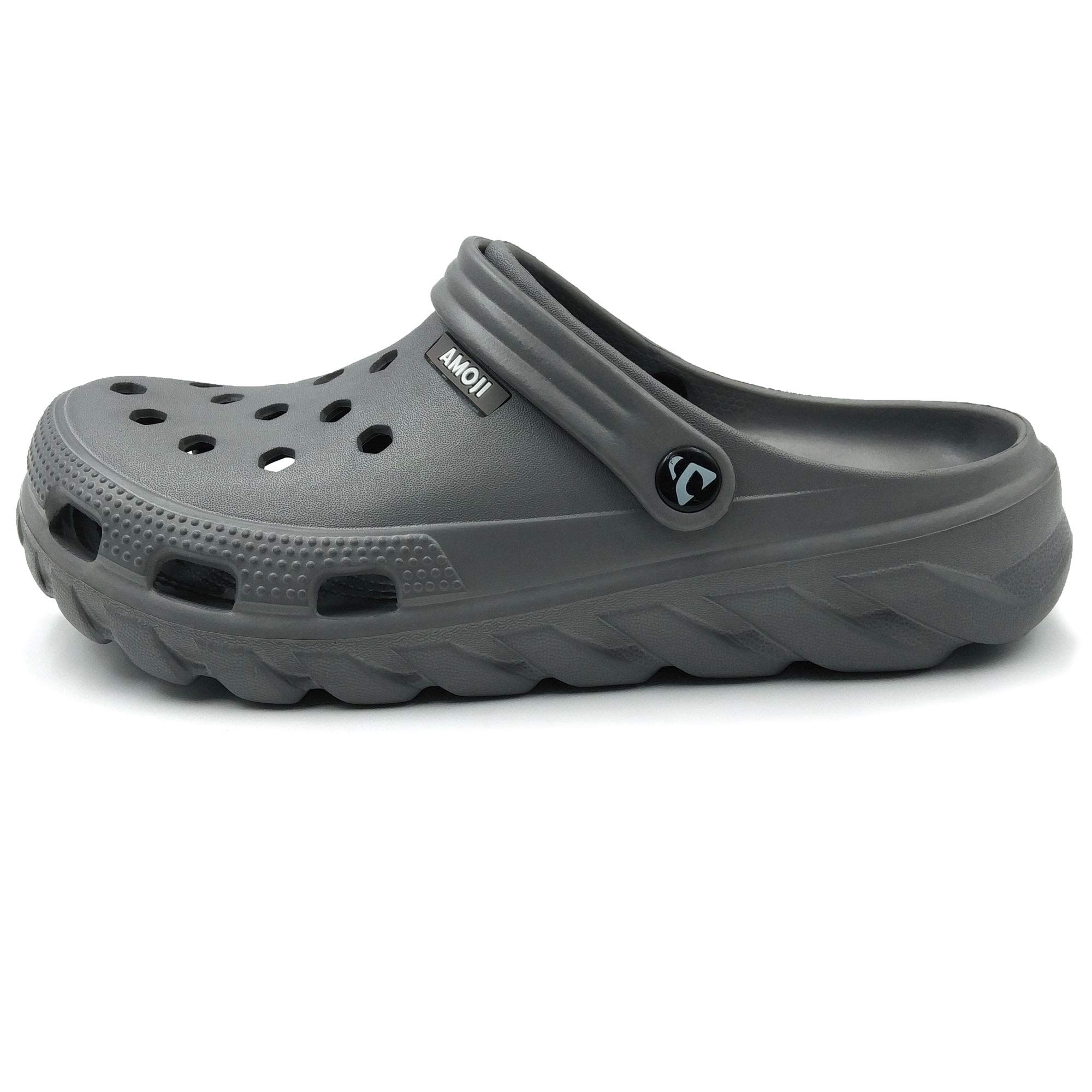 Amoji Unisex Garden Clogs - Comfortable Waterproof Gardening Shoes for Men & Women, Outdoor Yard Work, Beach, Pool, and Shower Use - Model AA1521