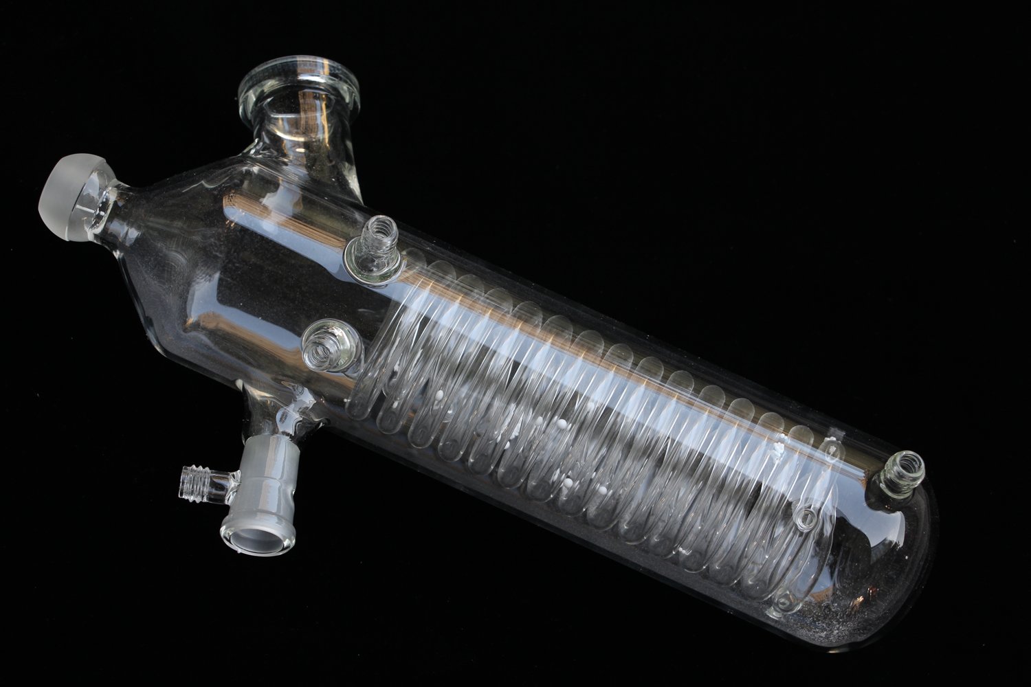 Lab Rotary Evaporator Glass Condenser Vertical for Buchi - High Quality Laboratory Glassware for Essential Oil Extraction & Chemical Distillation - Perfect for Research Labs, Chemistry Experiments & Essential Oil Production