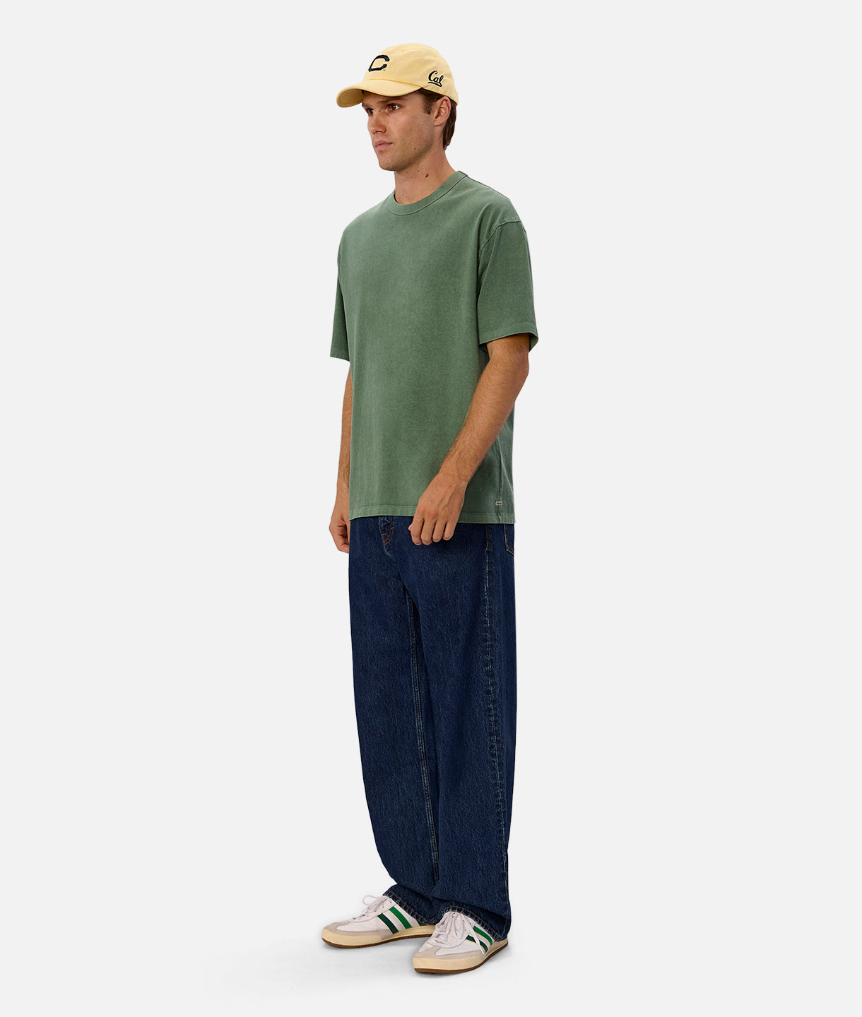 Premium Organic Cotton Del Sur Tee - Emerald Green Men's T-Shirt | Soft Breathable Fabric for Casual Wear, Travel & Outdoor Activities