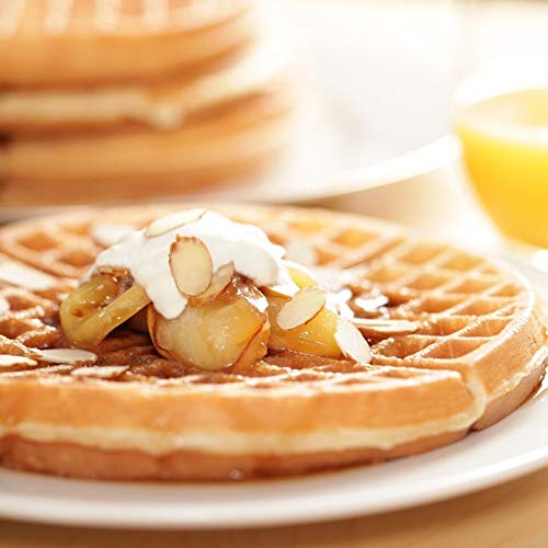 Heartland Gourmet Premium Belgian Waffle Mix - Fluffy & Soft Homemade Waffle Premix - Perfect for Breakfast, Brunch & Family Gatherings