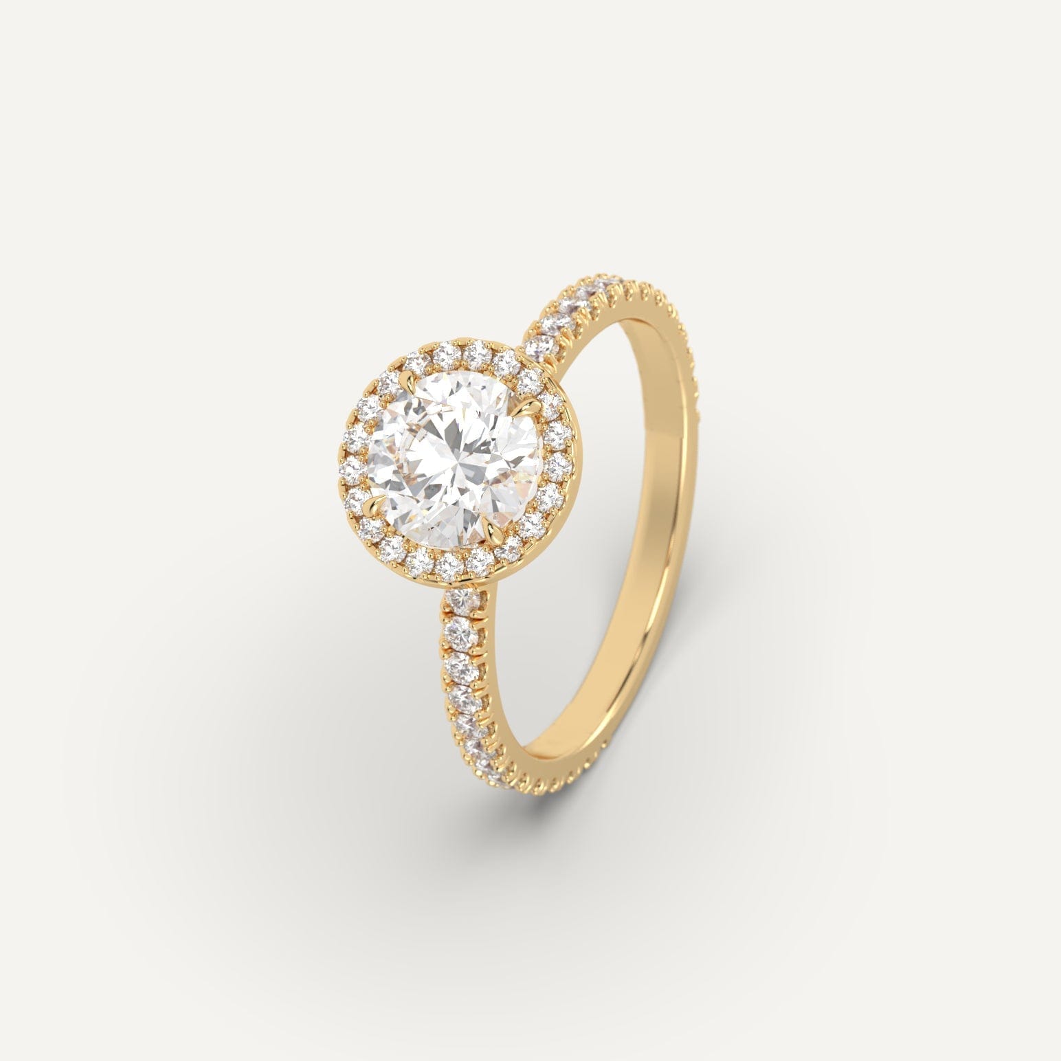 1 Carat Round Cut Diamond Ring for Women - Elegant Solitaire Engagement & Wedding Band - Perfect for Proposals, Anniversaries, and Special Occasions