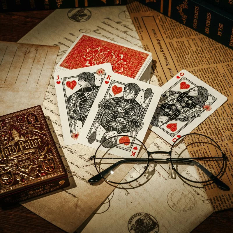 Harry Potter Official Playing Cards Deck - 54 Cards with Wizarding World Characters - Perfect for Game Nights, Magic Tricks, and Collectors