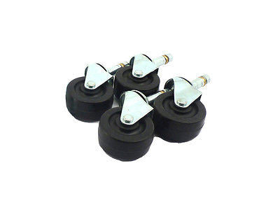 Fender Amplifier Casters - Heavy Duty Replacement Wheels for Guitar Amp Cabinets | Perfect for Easy Transport & Stage Setup