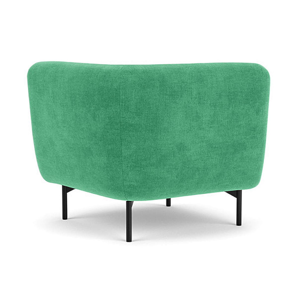 Alfred Fabric Modular Sofa - Left 1 Seater Sectional Couch for Living Room, Lounge & Small Spaces | Modern Comfortable Furniture for Apartments & Home Decor