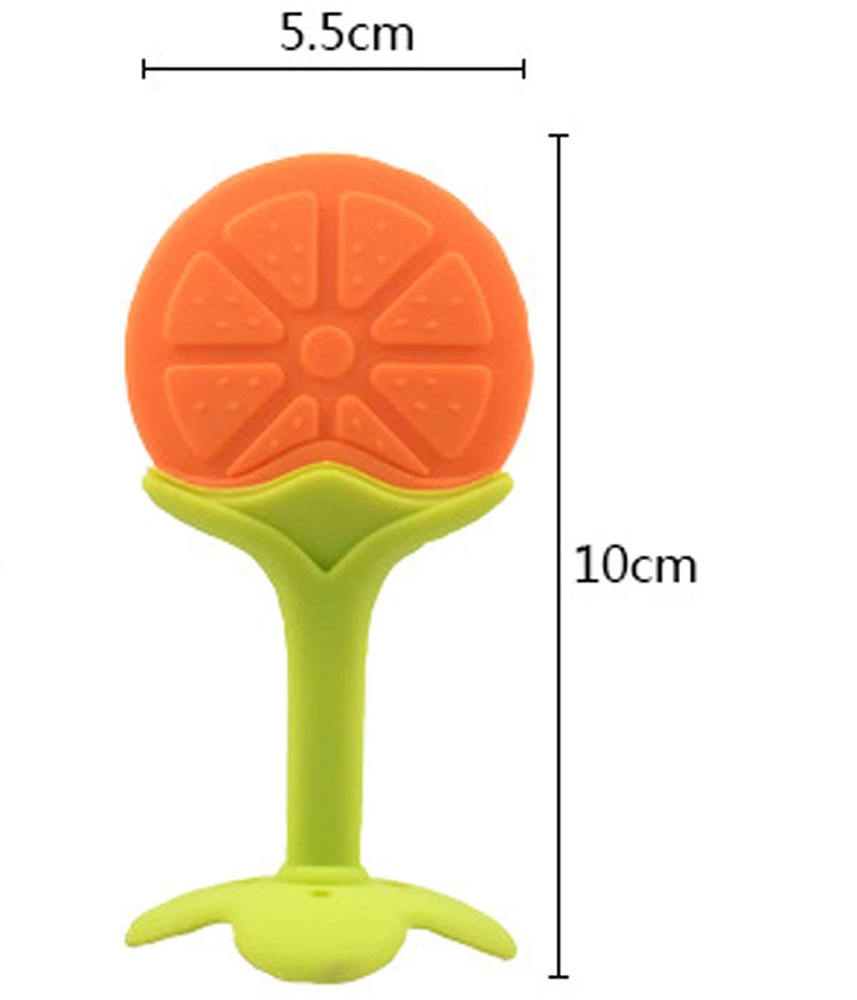 Kritiu Baby Sippy Cup & Teether Set - BPA-Free Silicone Toddler Drinking Cup with Teething Toy - Safe for Infants 6+ Months - Yellow - Perfect for On-the-Go, Daycare & Learning Independent Drinking
