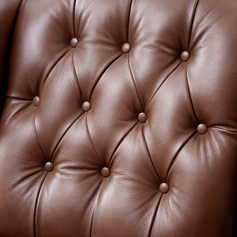 Karelie Genuine Leather Electric Recliner Chair - Power Lift Reclining Sofa with Massage & Heat for Living Room, Home Theater, and Office Relaxation