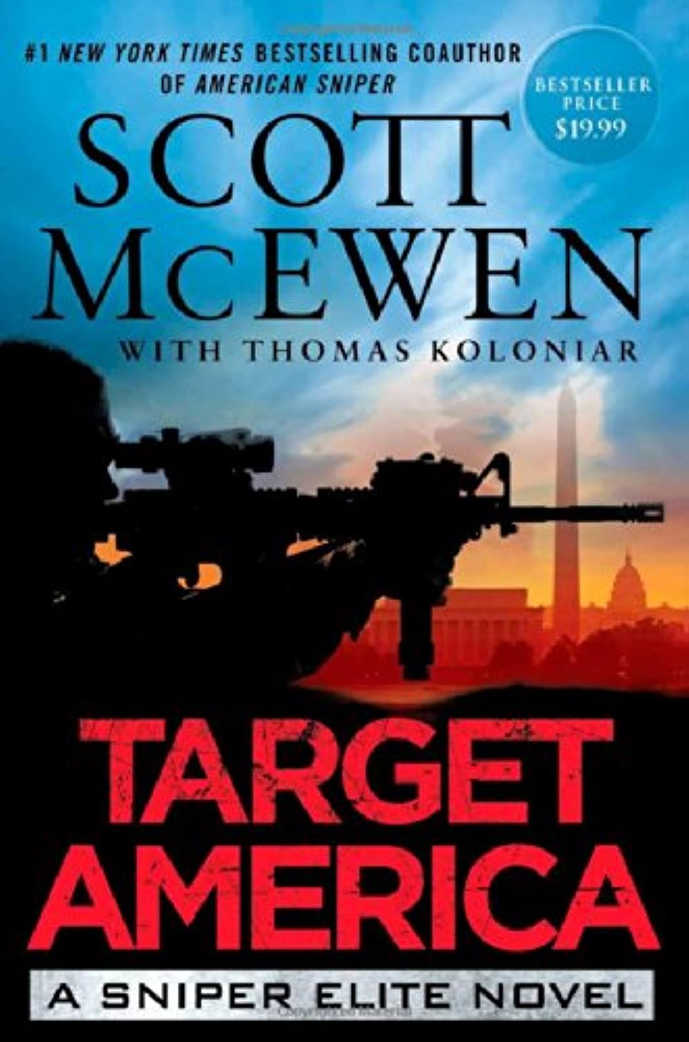 Target America: A Sniper Elite Novel - Action-Packed Military Thriller for Fans of Espionage & Adventure | Perfect for Book Clubs & Vacation Reading