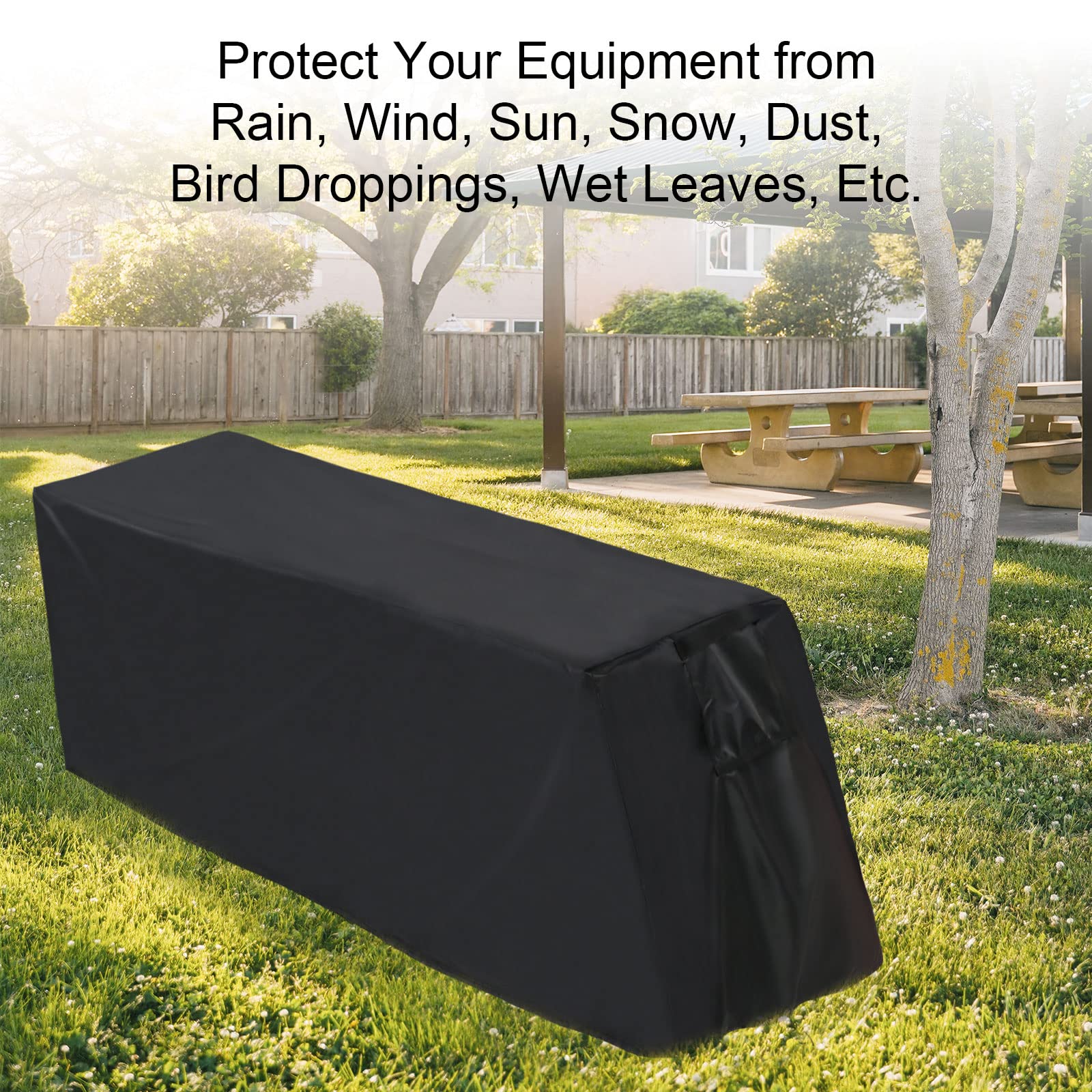 Waterproof Weight Bench Cover 55x18x16 Inch - Durable Exercise & Workout Bench Protector for Sit-Up Boards, Home Gym Equipment Protection | Ideal for Indoor & Outdoor Fitness Training