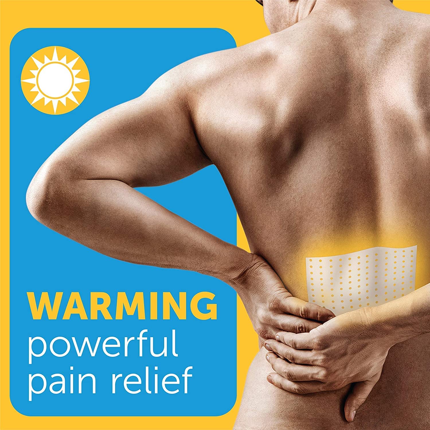 Coralite Capsaicin Pain Relief Patch - 24 Medicated Patches for Muscle & Joint Pain Relief - Fast-Acting Heat Therapy for Back, Shoulder & Knee Pain - Ideal for Athletes & Active Lifestyles