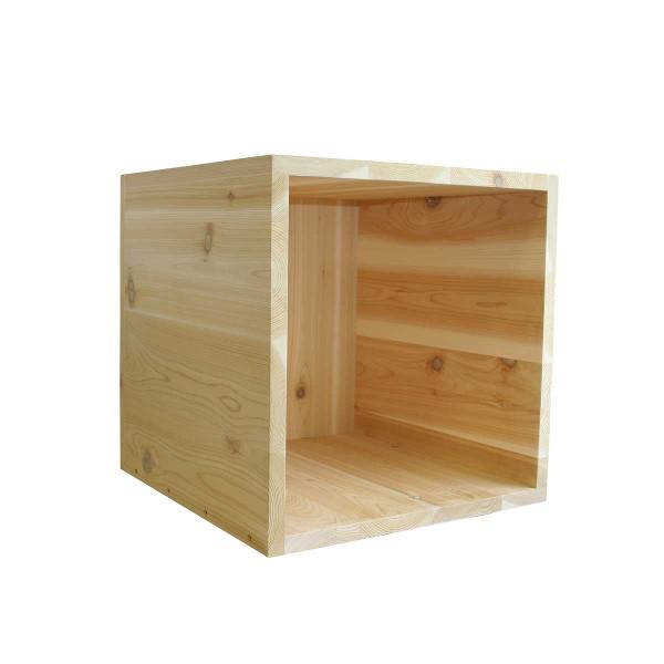 18 x 18 Inch Natural Cedar Wood Cube - Rustic Home Decor for Shelves, Mantel & Tabletop Displays - Perfect for DIY Projects, Wedding Centerpieces and Farmhouse Style Decor