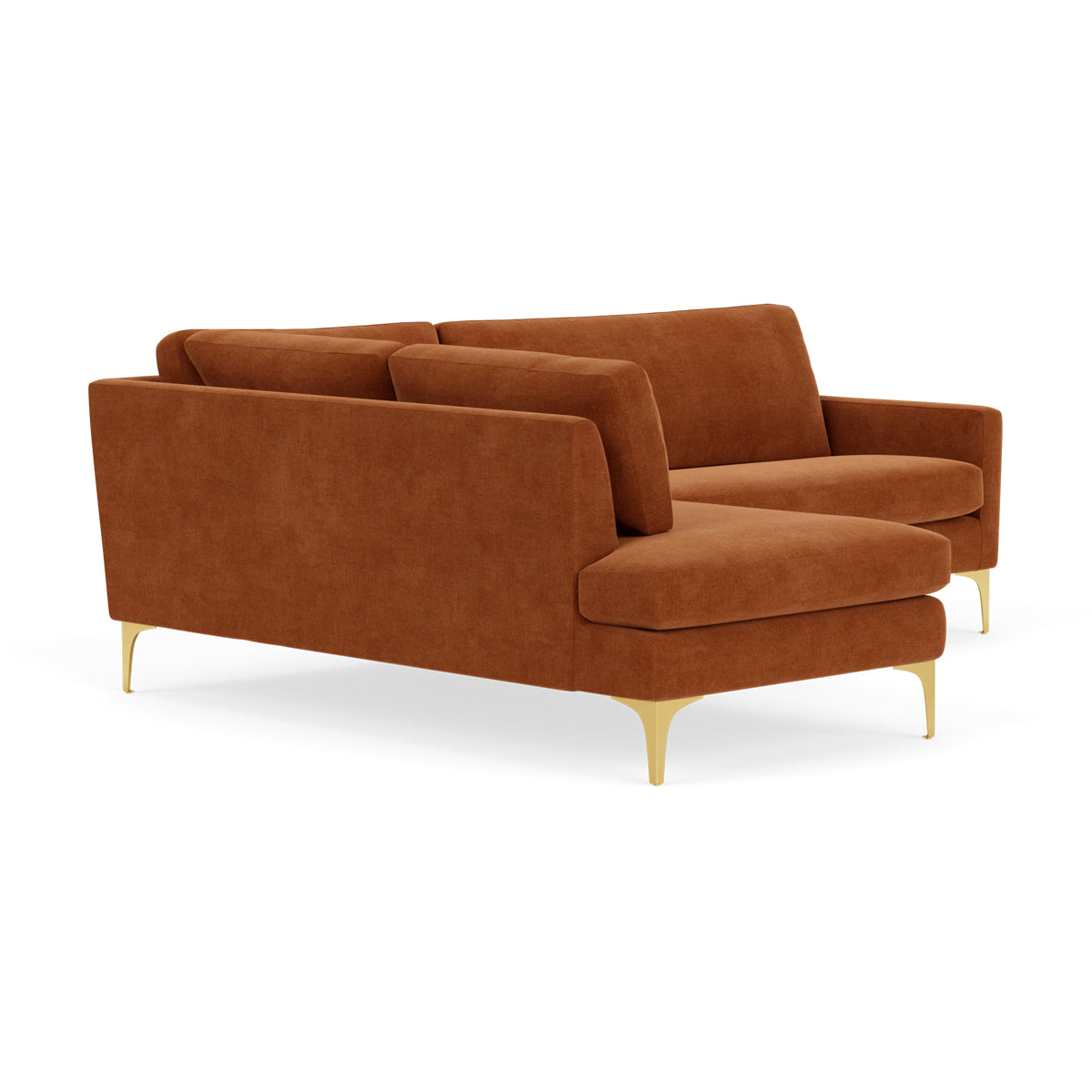 Astha Fabric Left Corner Sofa - Modern L-Shaped Sectional Couch for Living Room, Lounge & Small Spaces | Comfortable Home Furniture for Relaxing & Entertaining
