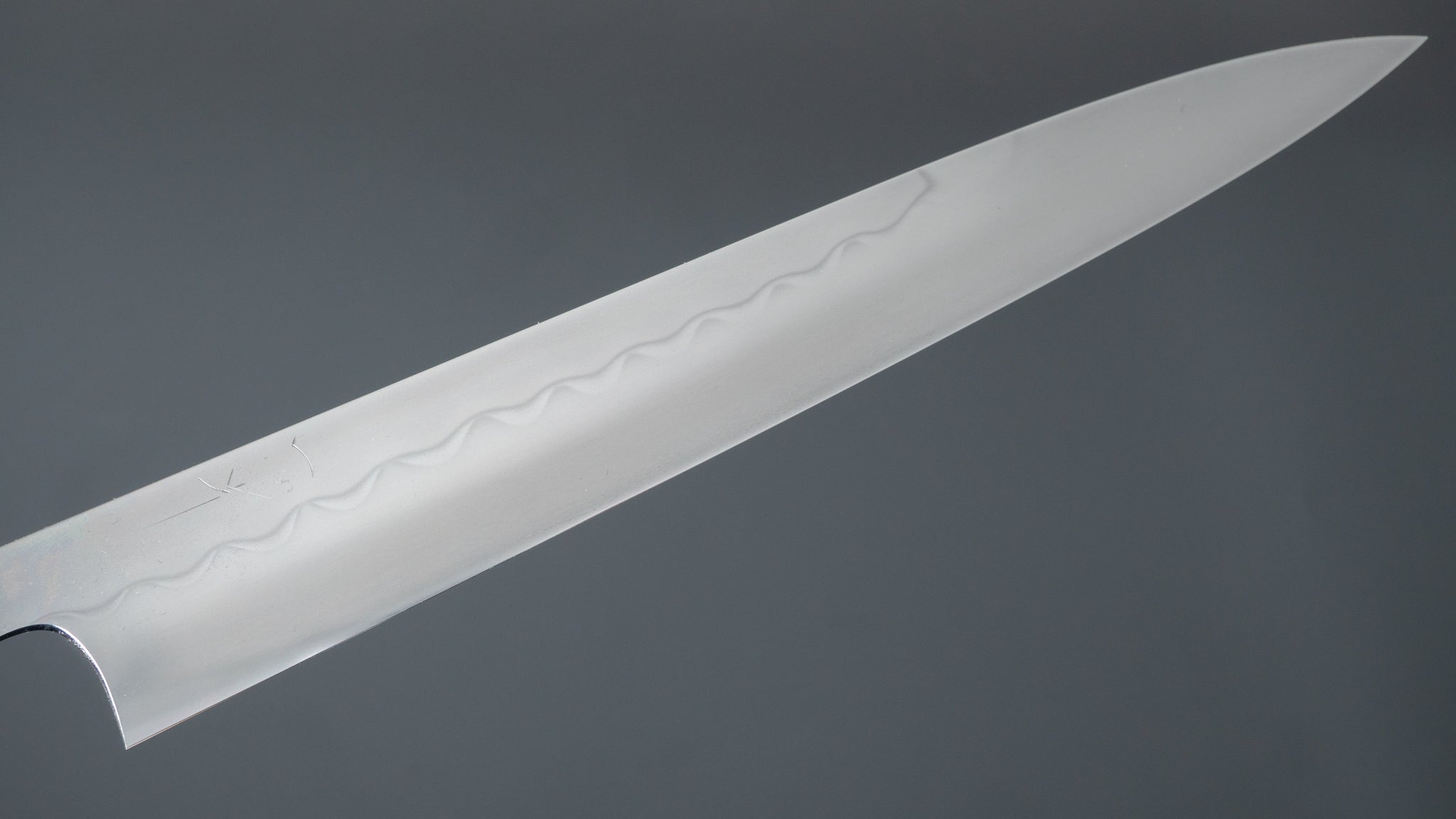 Hitohira Togashi Yohei White #1 Mizu Honyaki Sujihiki 270mm Japanese Chef Knife with Taihei Ebony Handle (#064/Saya Included) - Perfect for Slicing Sashimi, Meat & Sushi Preparation