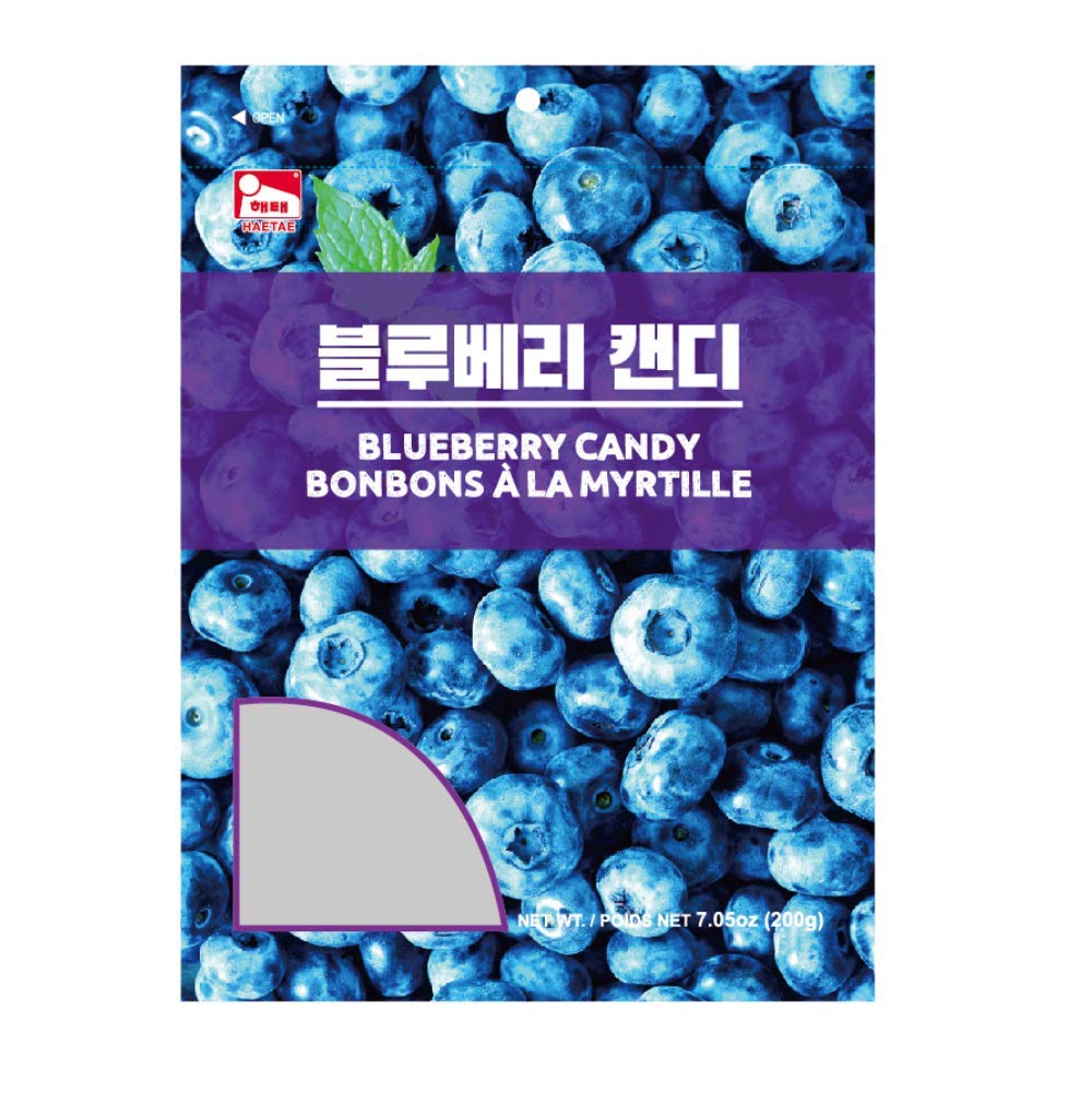 Haetae Assorted Flavored Candy 200g - Blueberry, Strawberry & More | Delicious Korean Snacks for Parties, Gifts & Everyday Treats
