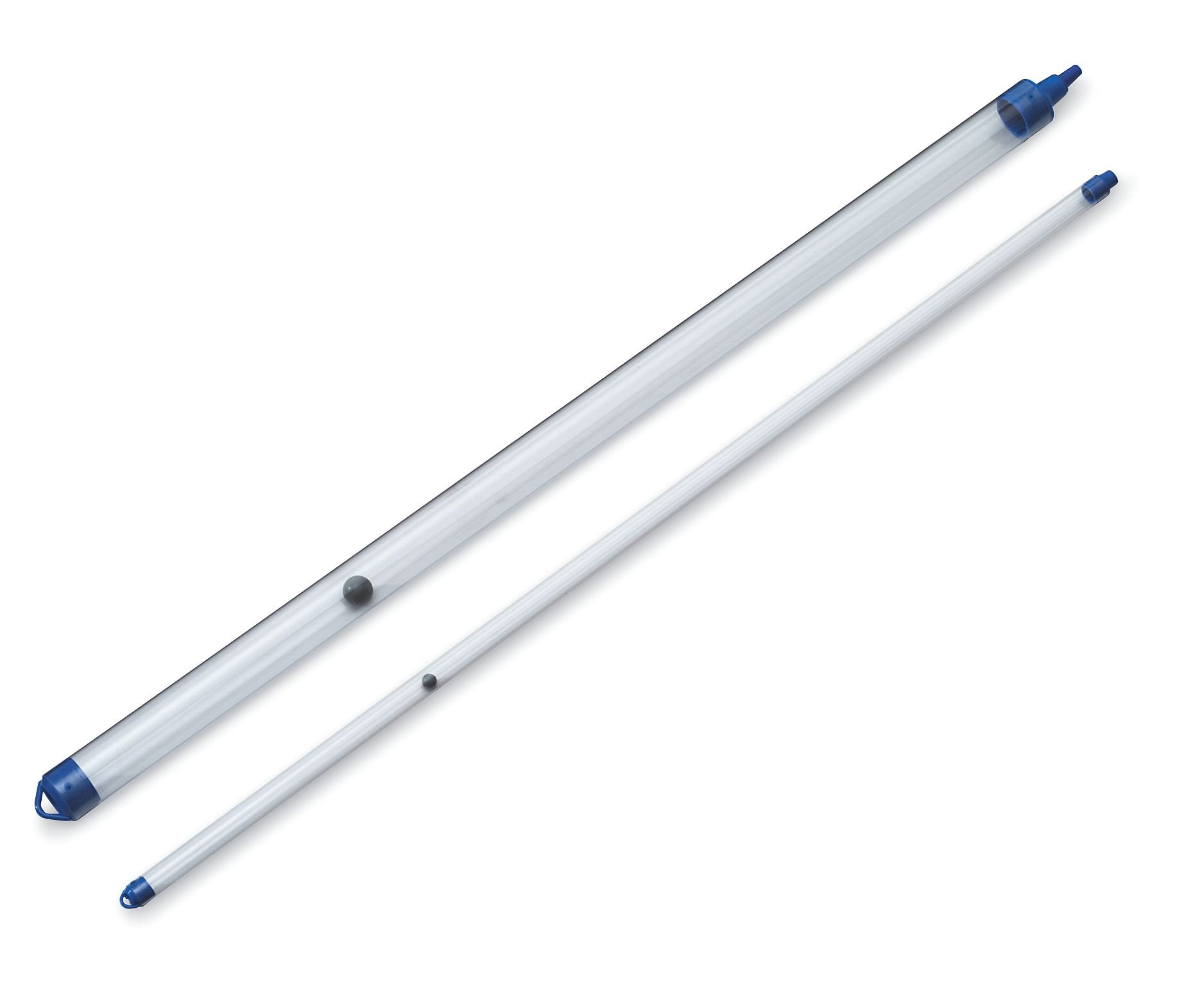 ECOPVC-701 67mL Clear PVC Disposable Bailer - Pack of 48 | Lab Sampling, Water Testing & Industrial Liquid Measurement Tools