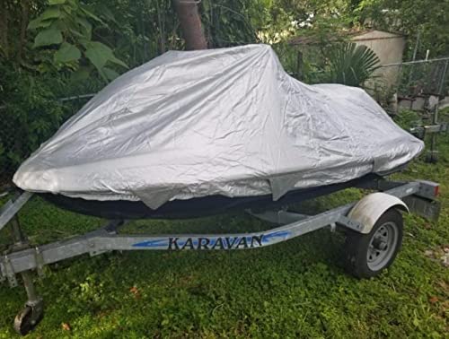 Kawasaki Jet Ski STX 750/900 Cover (1997-2002) - Heavy Duty 420D Waterproof PWC Storage & Travel Protection - Perfect for Outdoor Storage, Boat Trailering & Winterizing