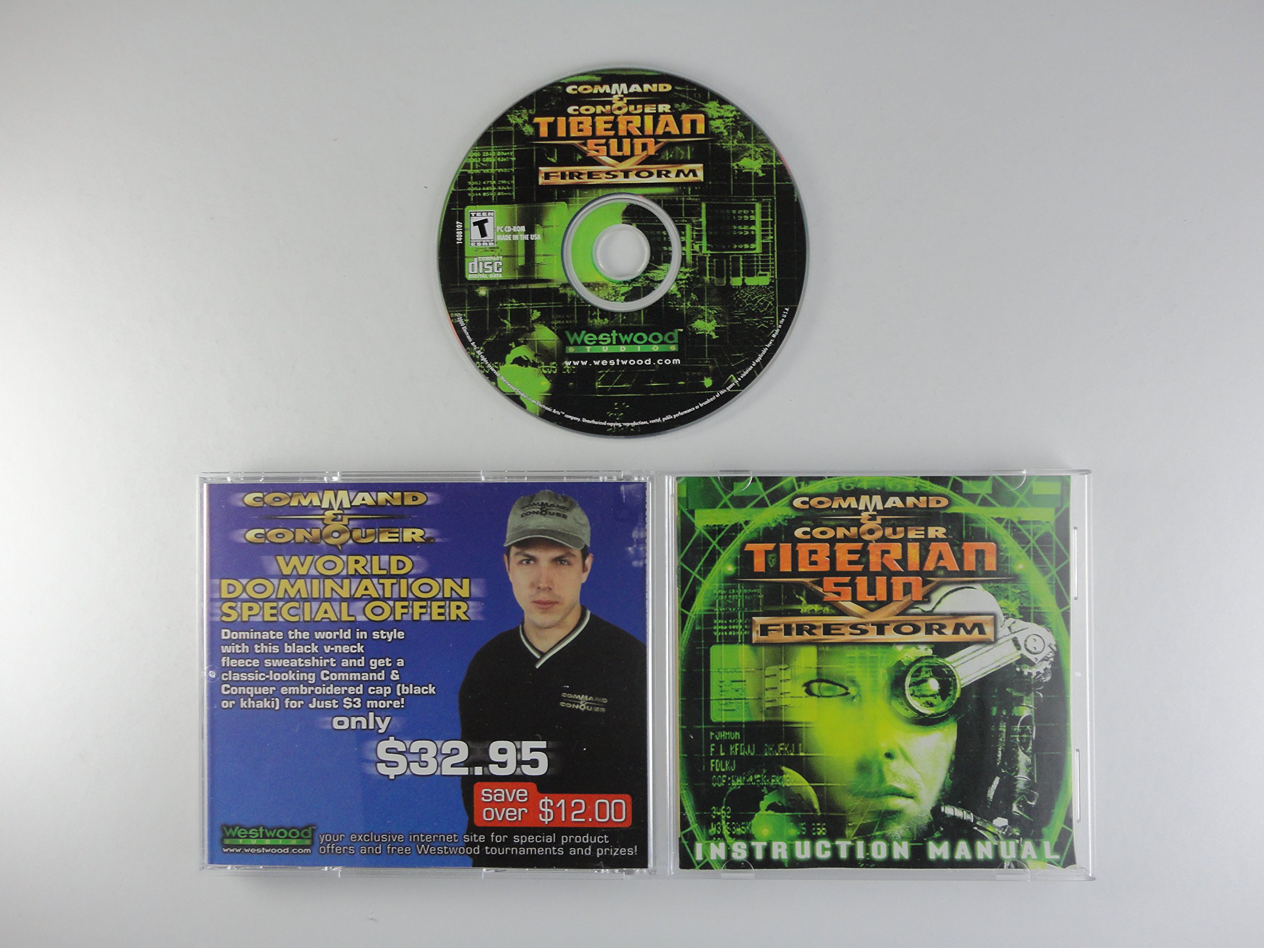 Command & Conquer Tiberian Sun Expansion Pack: Firestorm - PC Game | Strategy War Video Game | Classic RTS for Windows | Perfect for Military Strategy Fans & Retro Gaming Enthusiasts