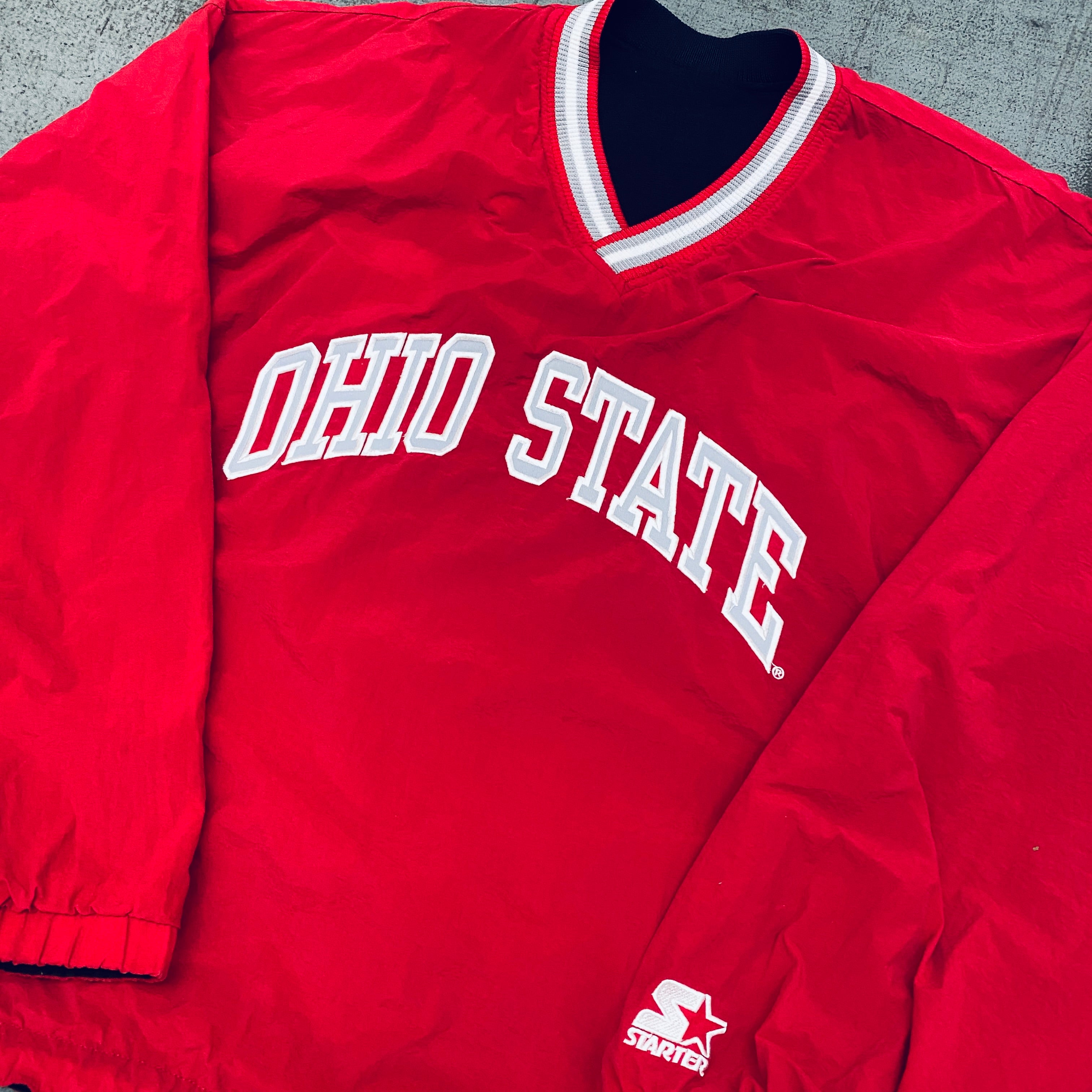 Ohio State Buckeyes 1990s Reversible Starter Sideline Jacket - XL | Vintage NCAA Football Jacket for Game Day & Fan Apparel