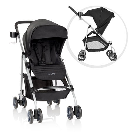 Lightweight Reversible Stroller for Baby - Altair Black | Compact Foldable Travel Stroller for Newborn to Toddler | Perfect for Shopping, Travel & Daily Walks