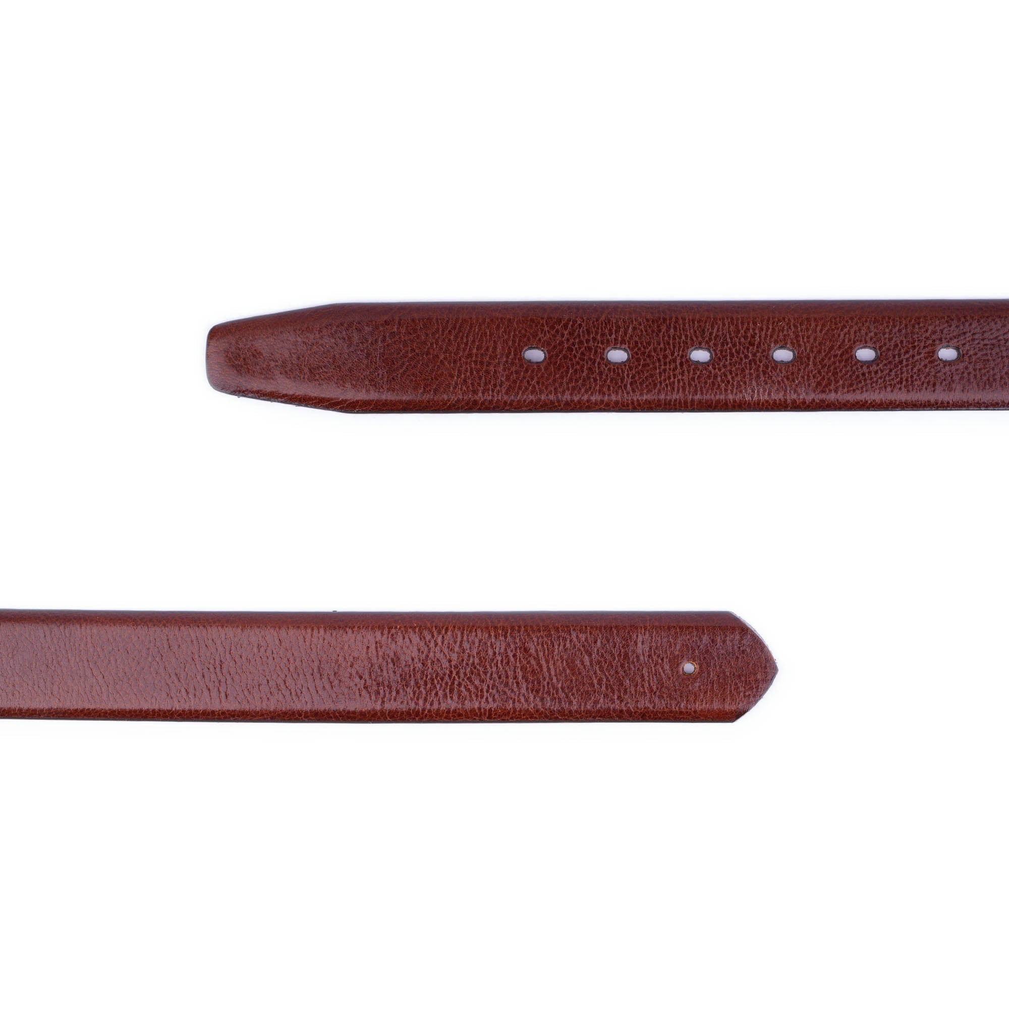 Premium Men's Cognac Leather Belt Strap - 3.5cm Width Replacement for Dunhill Designer Buckles | Classic Dress Belt for Office, Business & Formal Occasions