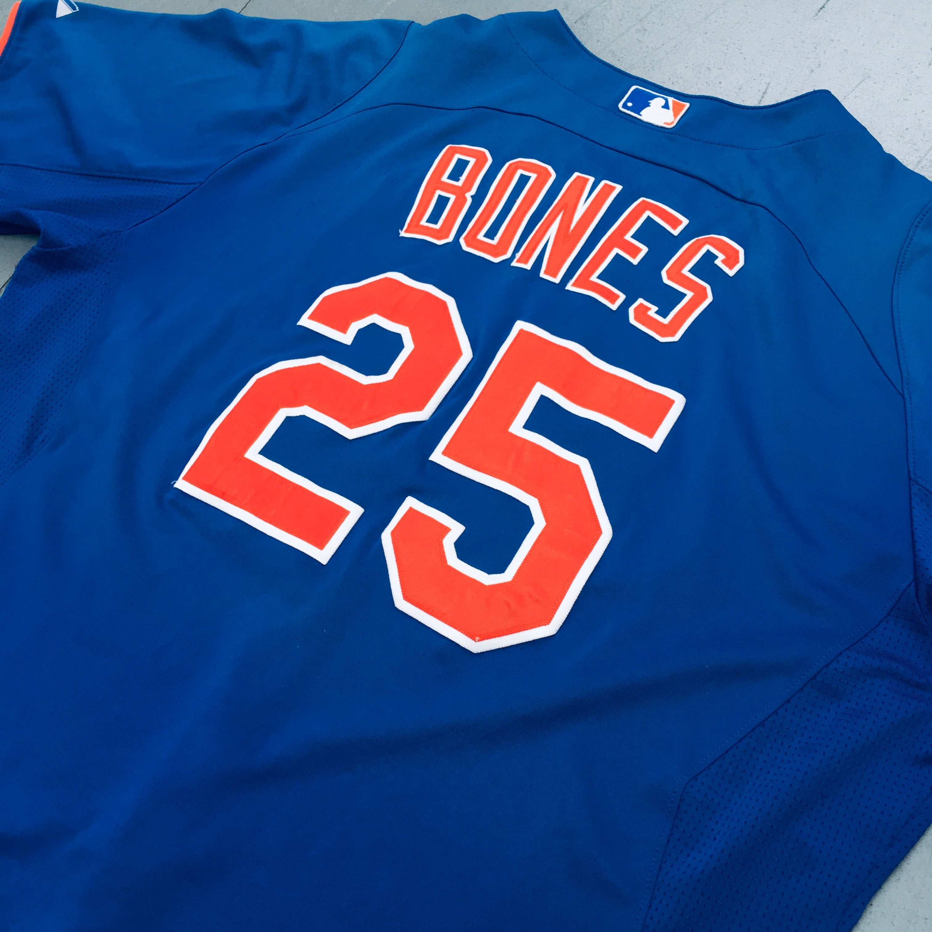 Authentic New York Mets Ricky Bones 2013 Game-Worn Jersey (Size XL) - Perfect for Baseball Fans, Collectors & Game Day Outfits