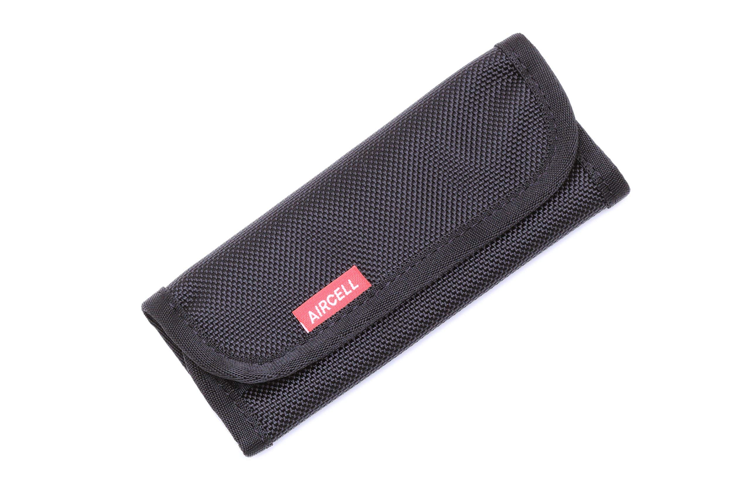 Black Air Cell Mini Shoulder Pad for Comfort & Support - Ideal for Backpacks, Handbags & Shoulder Straps