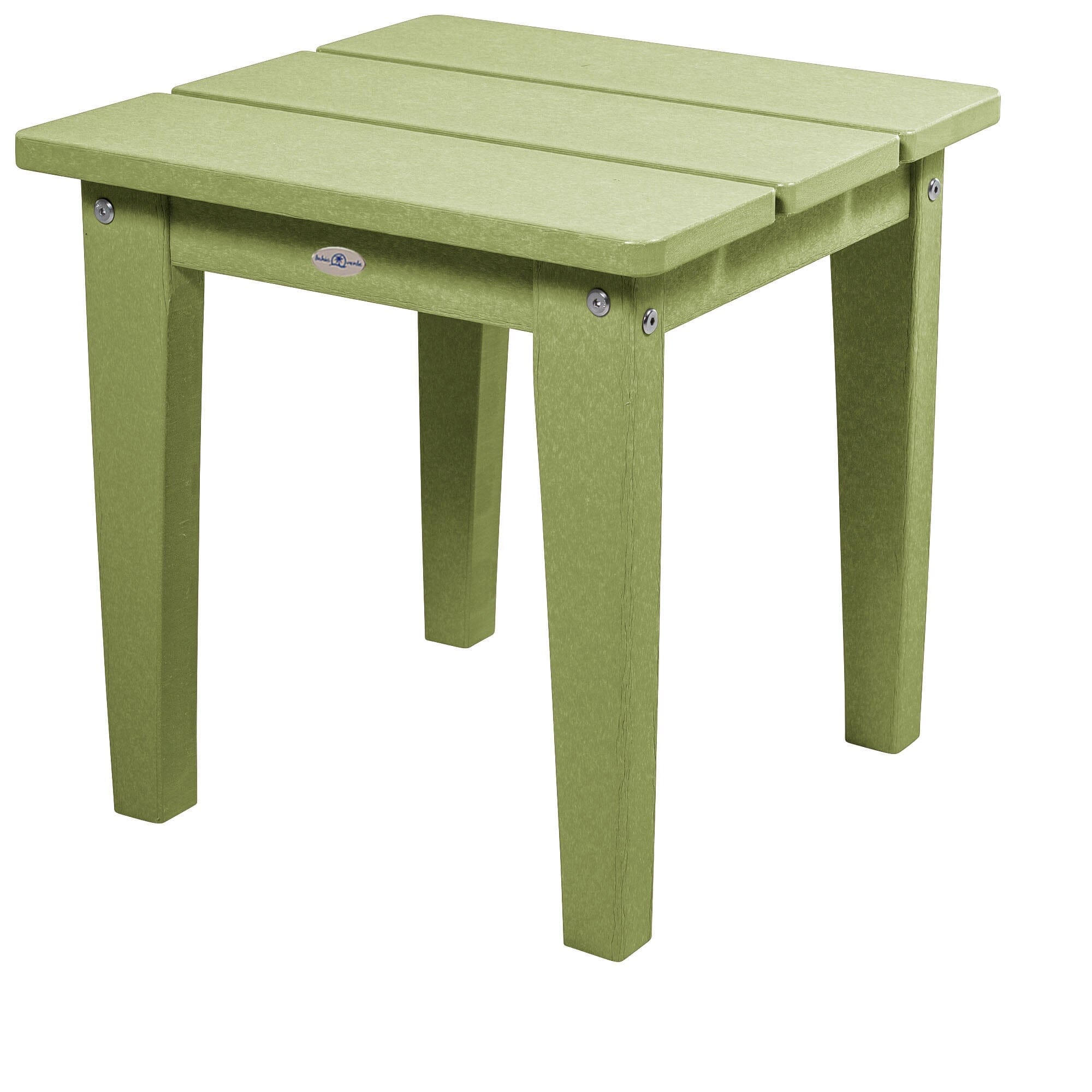 Adirondack Side Table - Outdoor Patio Furniture, Waterproof & Durable Small End Table for Garden, Deck, Poolside - Perfect for Drinks, Books & Decor
