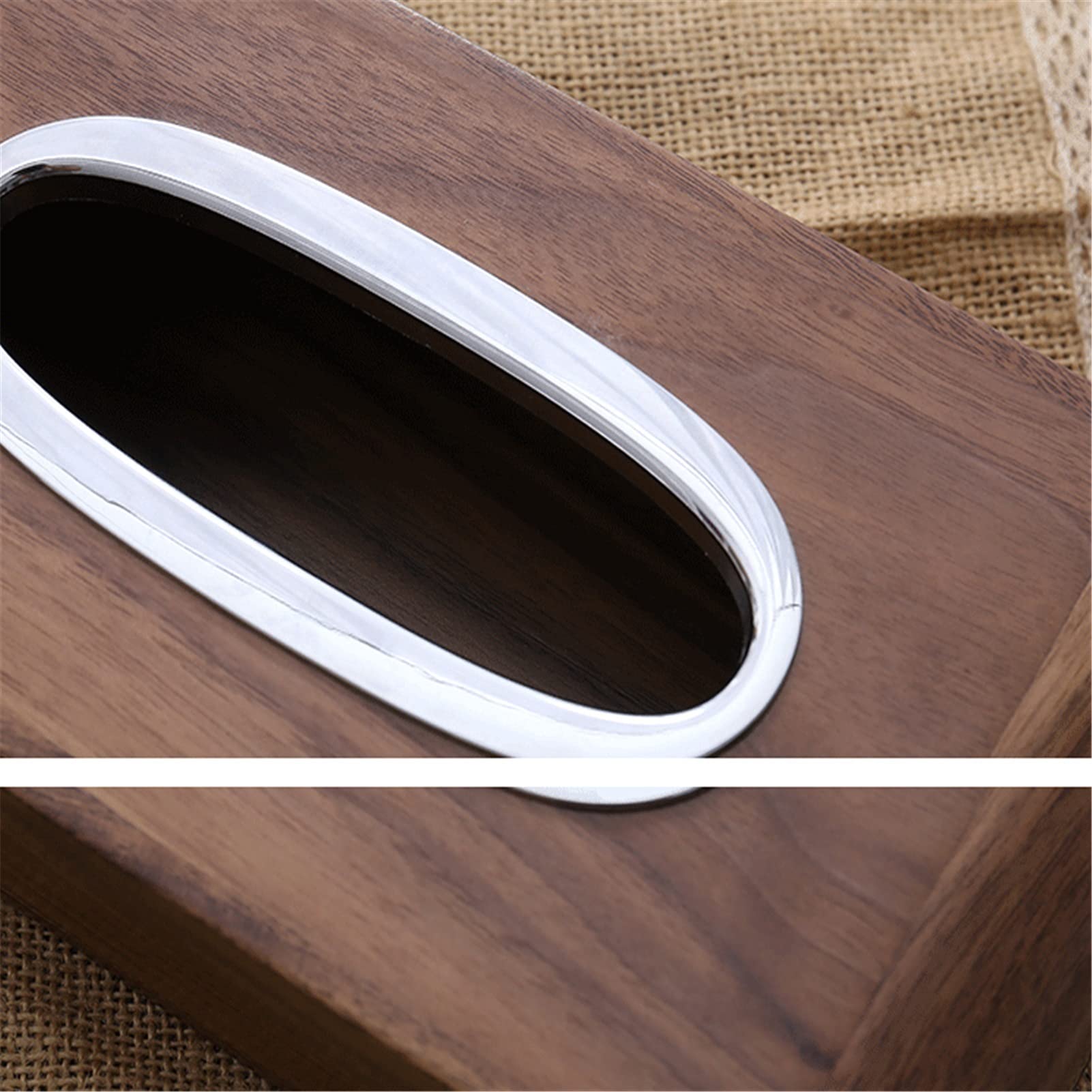 Nordic Style Wooden Tissue Box Holder - Simple Beechwood Napkin Dispenser for Home & Office | Perfect for Living Room, Bathroom, and Kitchen Organization