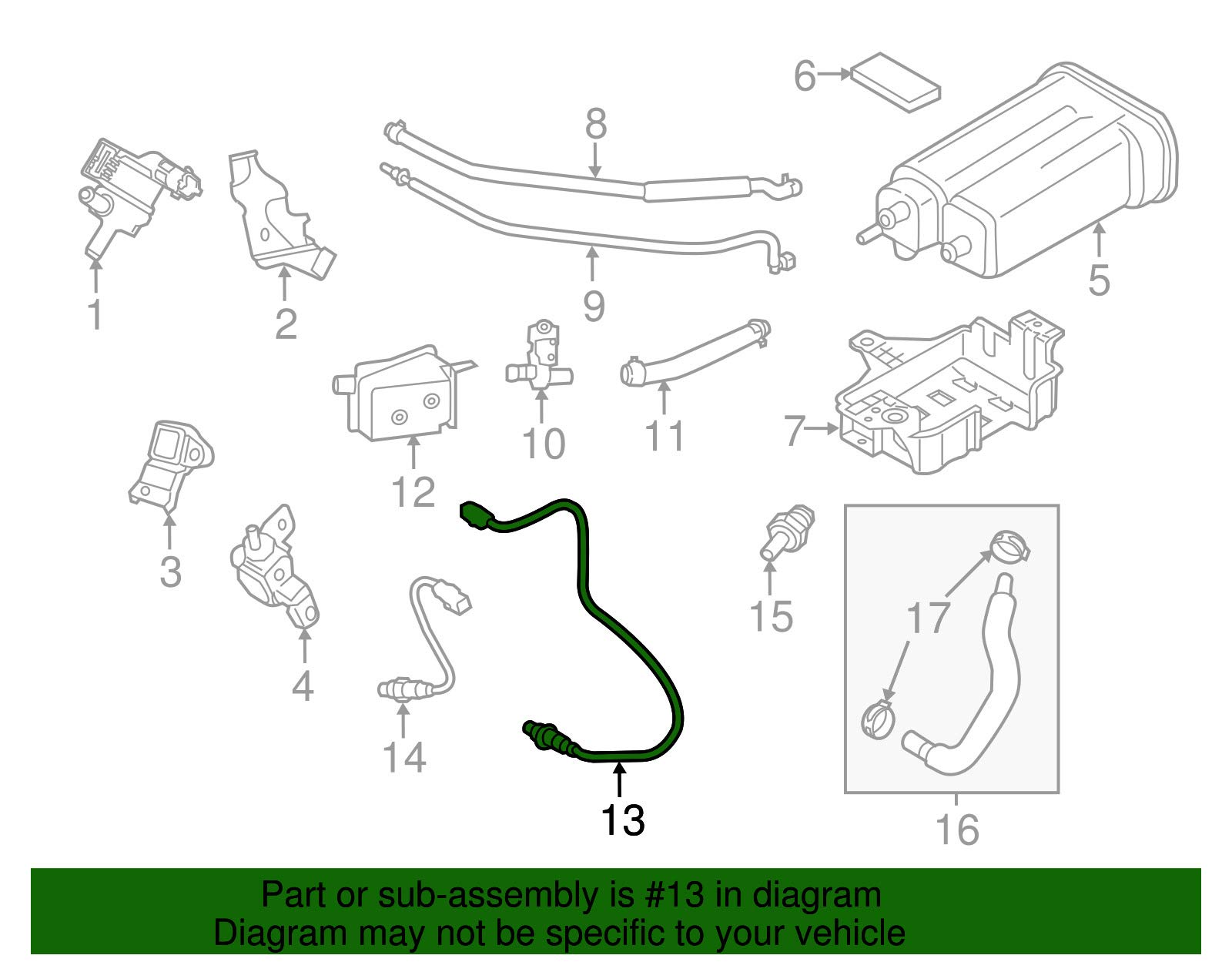 Kia 39210-2E200 Oxygen Sensor Replacement - Compatible with Kia Models - High Performance O2 Sensor for Improved Fuel Efficiency & Emissions - Perfect for Engine Tuning & Maintenance