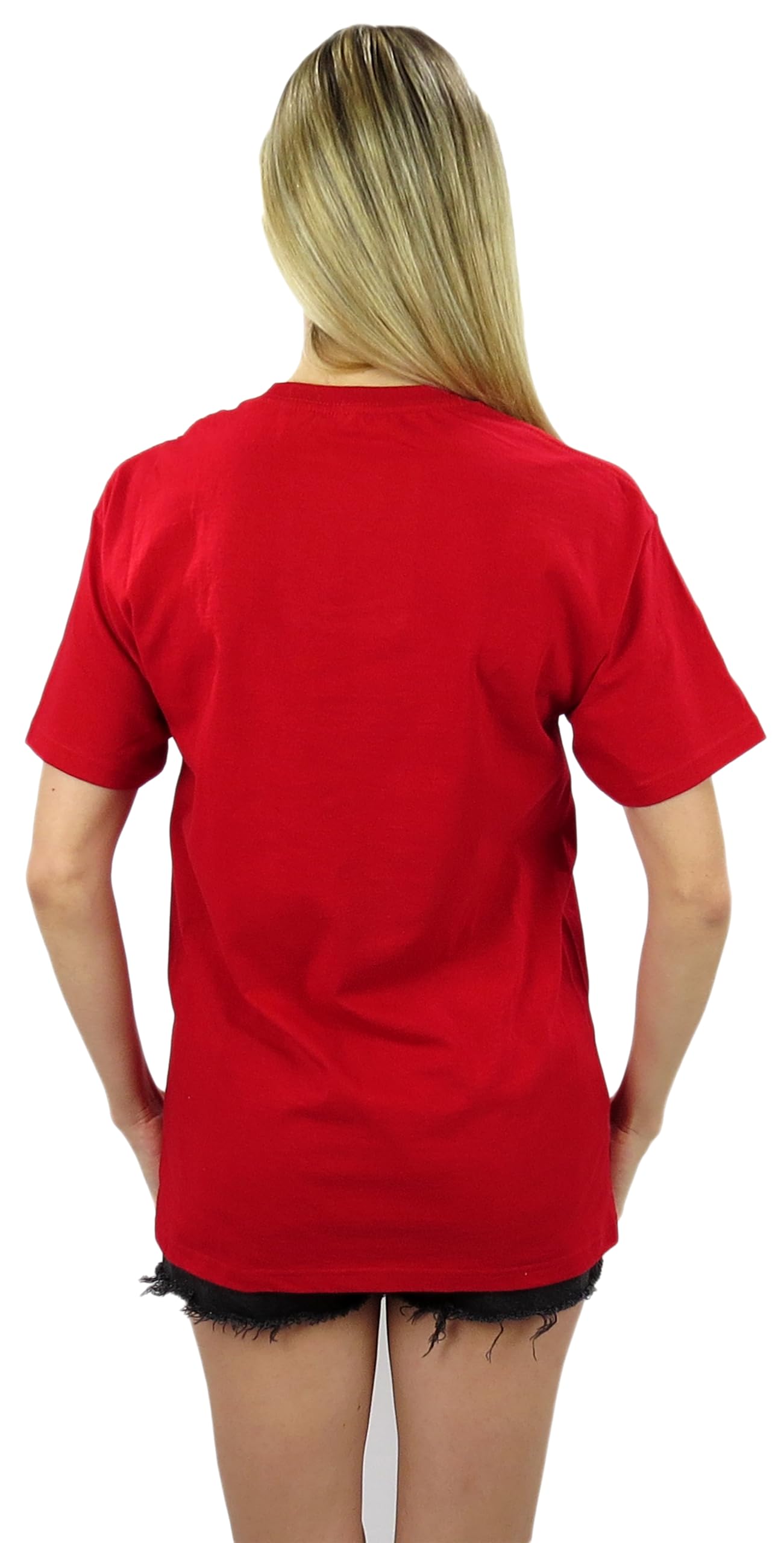 Disney Women's Mickey Mouse Graphic Relaxed Fit T-Shirt - Casual Comfort Tee for Everyday Wear, Outings & Disney Theme Parks