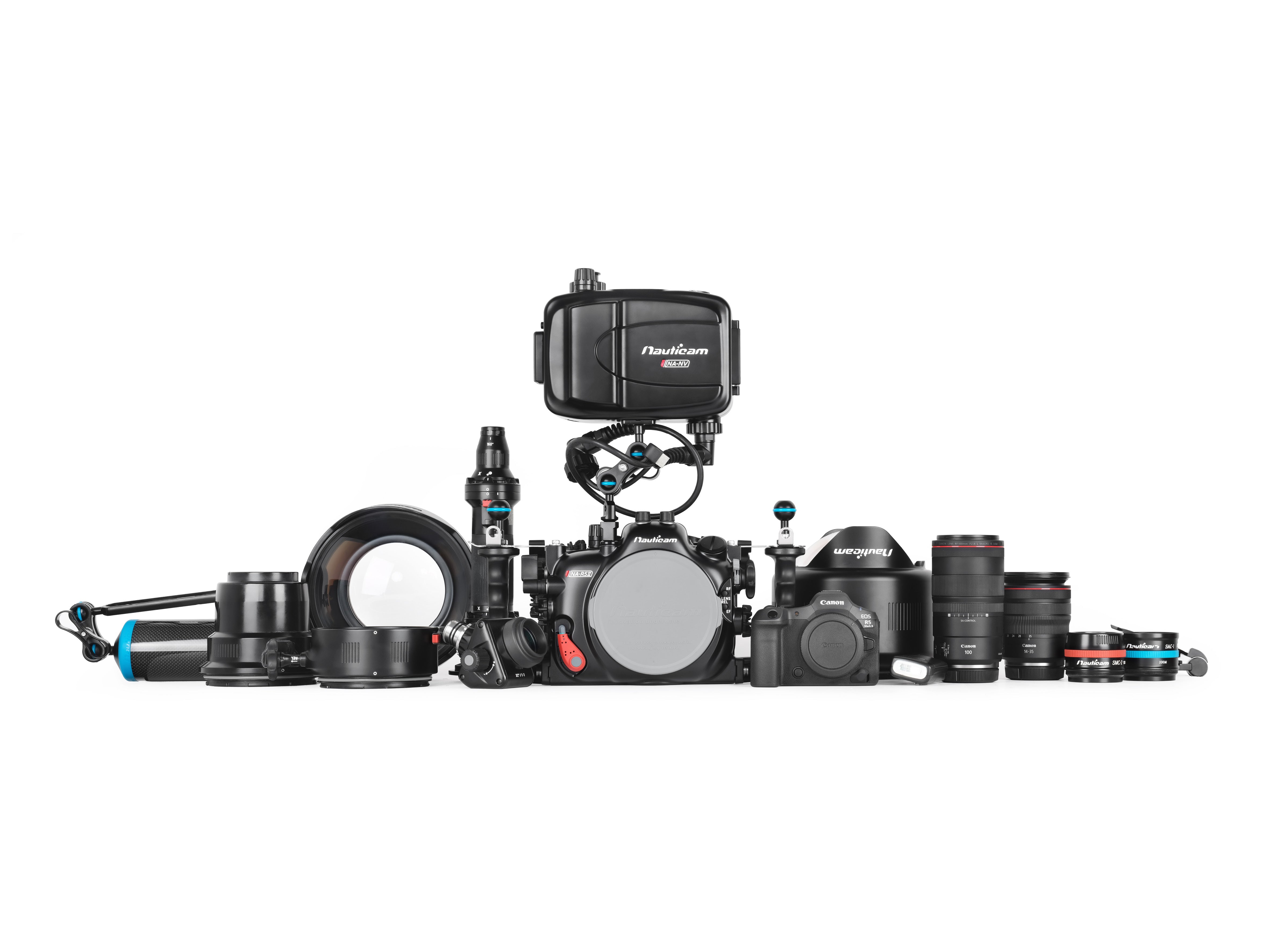 Waterproof NA R5II Underwater Housing for Canon EOS R5II Camera - Perfect for Scuba Diving, Snorkeling & Marine Photography